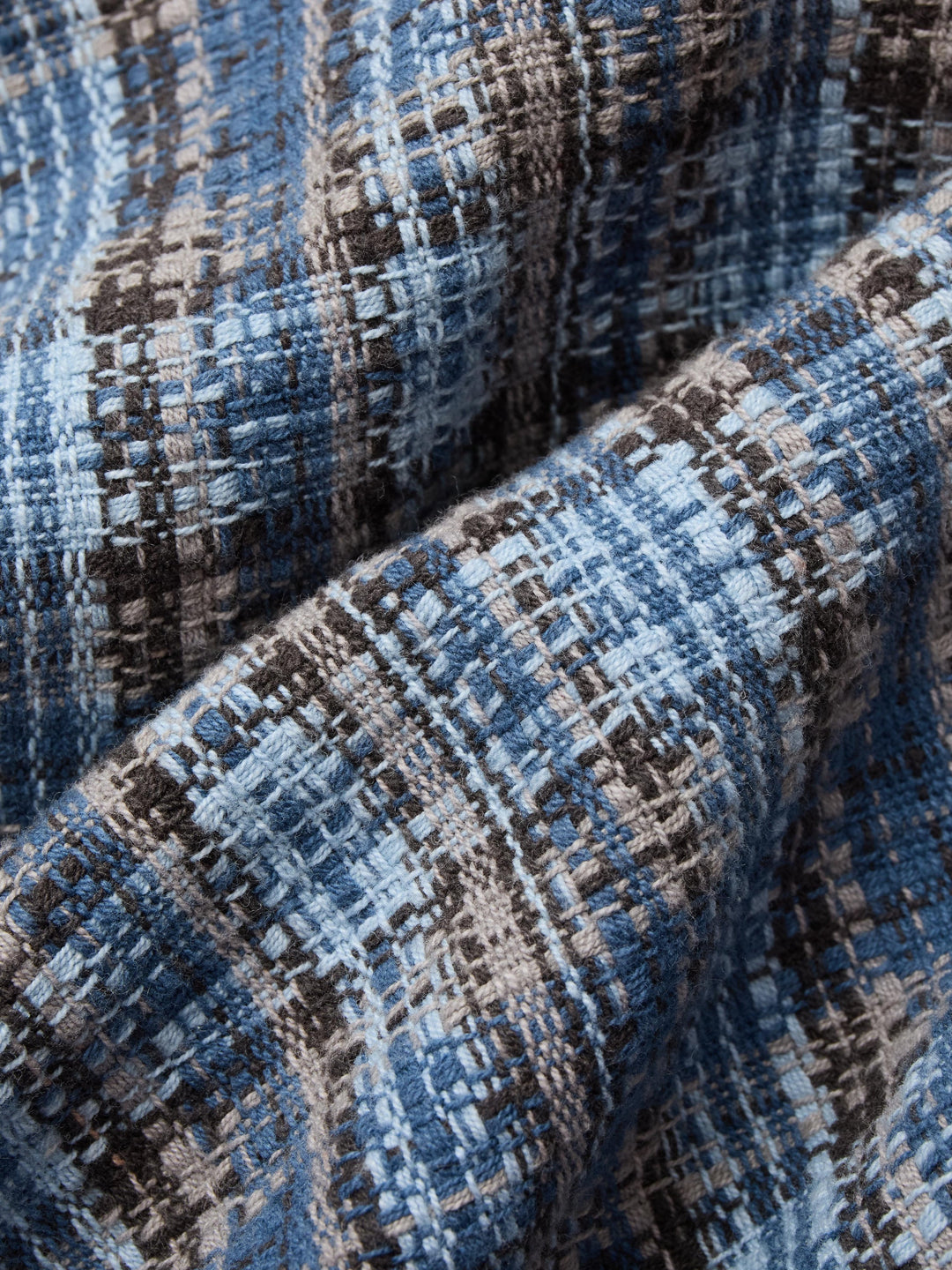 3sixteen Camp Shirt - Blue Dobby Plaid