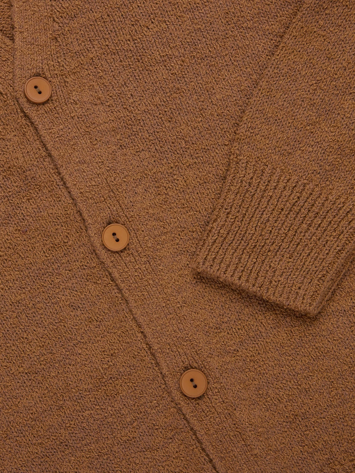 3sixteen Classic Cardigan - Ochre Boucle