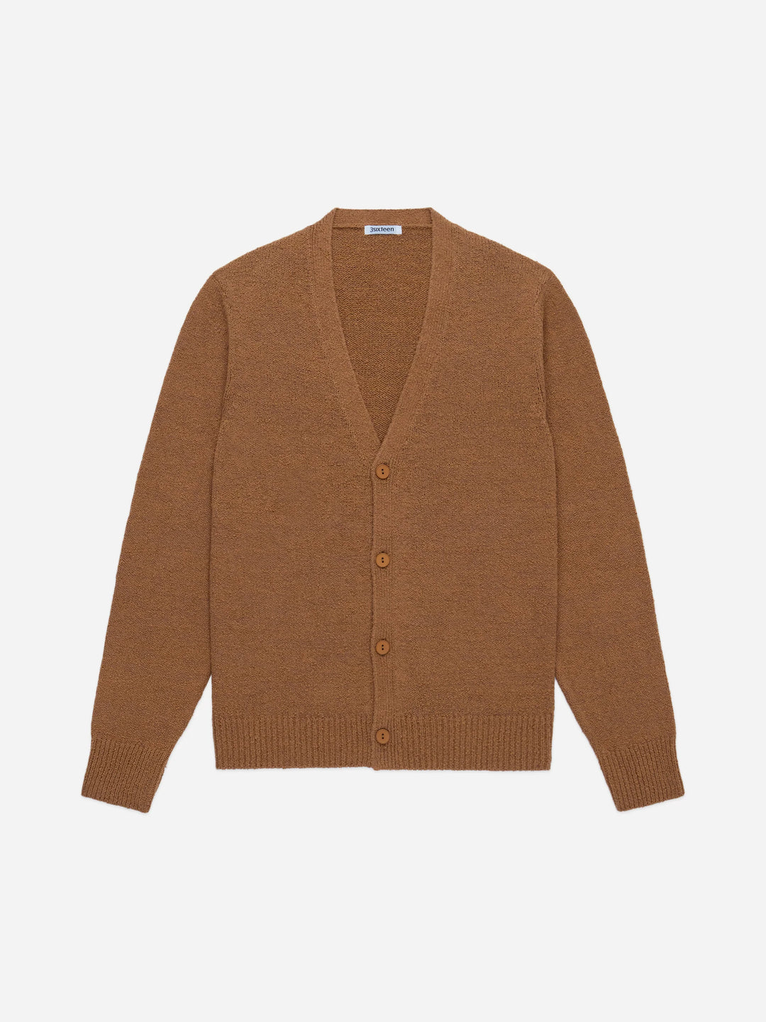 3sixteen Classic Cardigan - Ochre Boucle
