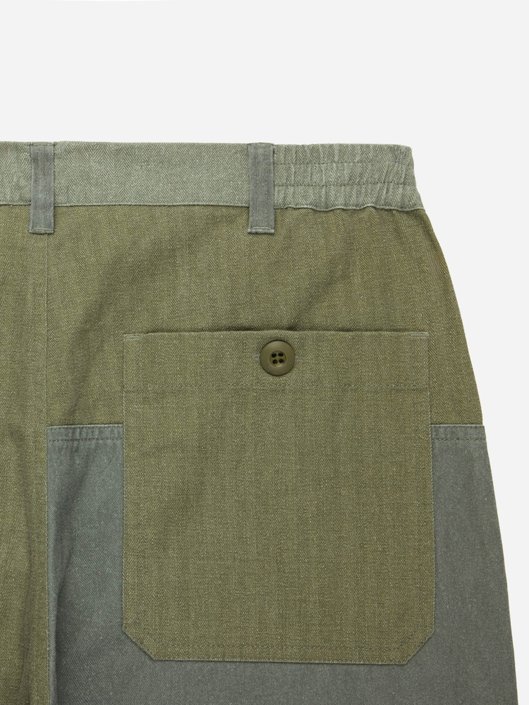 3sixteen Harvest Pant - Patchwork Olive