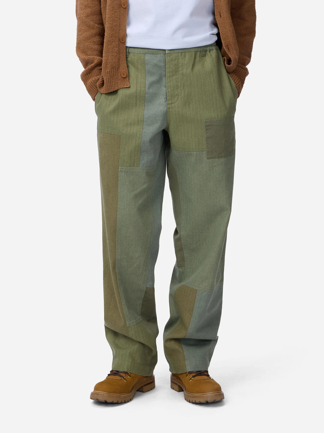 3sixteen Harvest Pant - Patchwork Olive