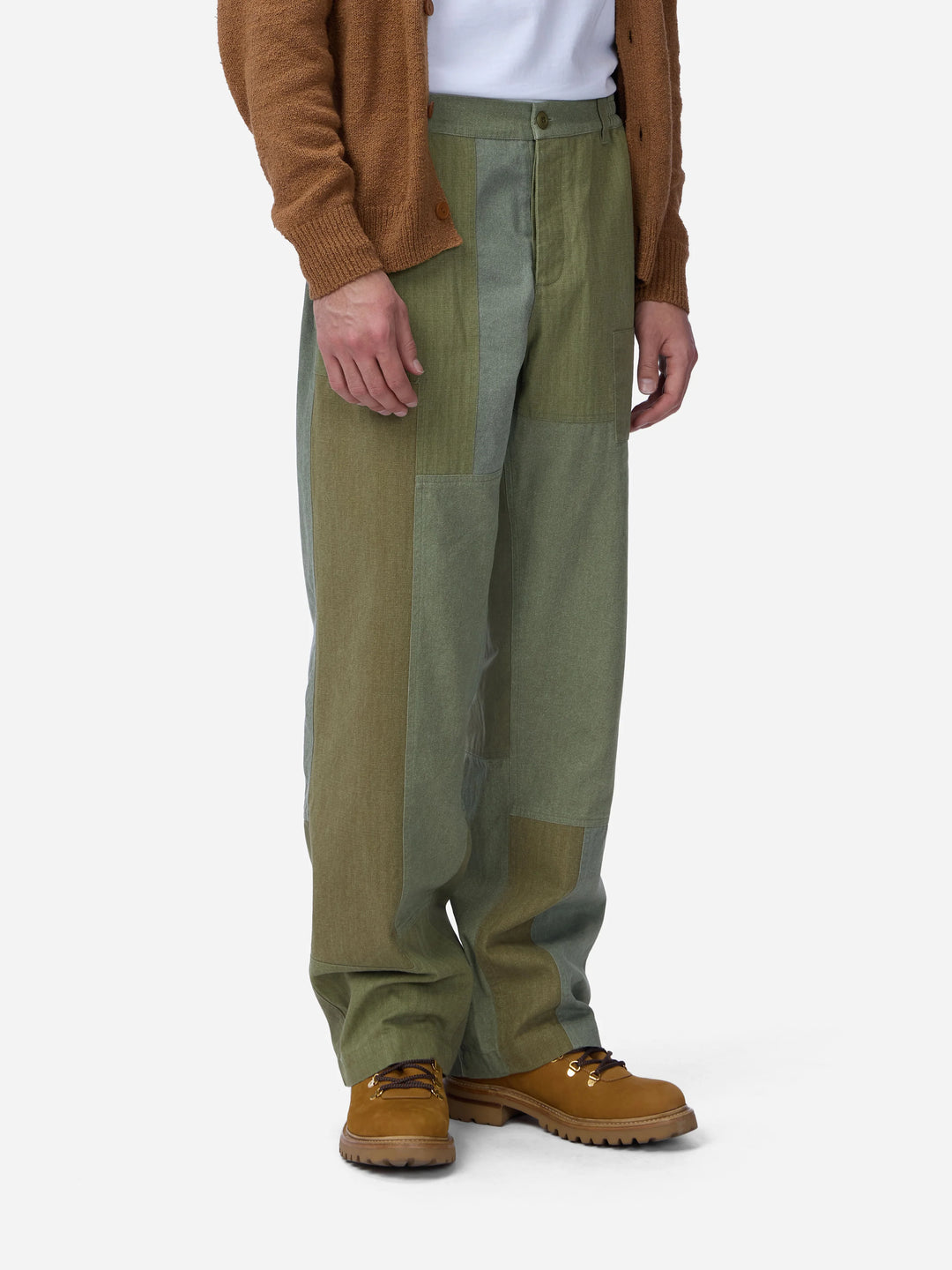 3sixteen Harvest Pant - Patchwork Olive