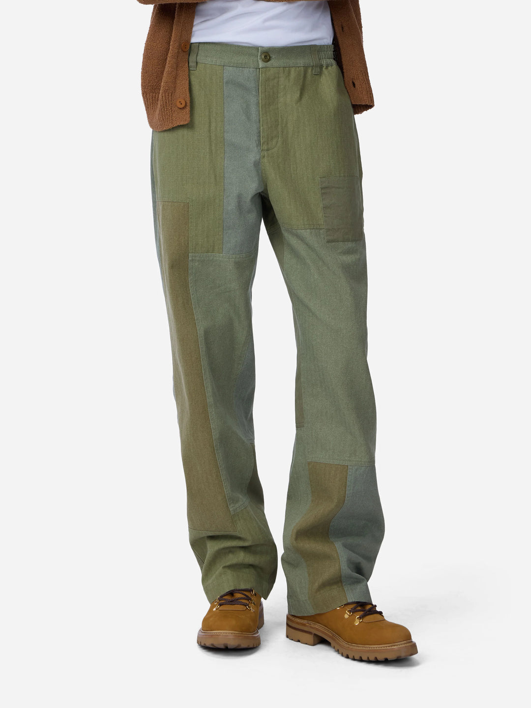 3sixteen Harvest Pant - Patchwork Olive