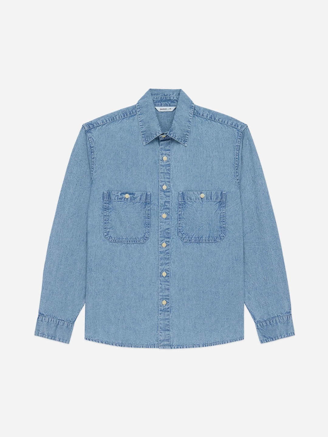 3sixteen Utility Chambray Shirt - Washed Indigo