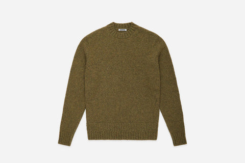 3sixteen Alpaca Crewneck - Forest