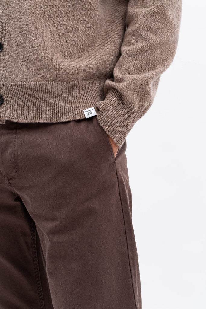 Norse Projects Aros Heavy Chino - Heathland Brown