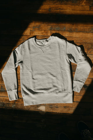 Wythe Crewneck Sweatshirt - Heather Grey