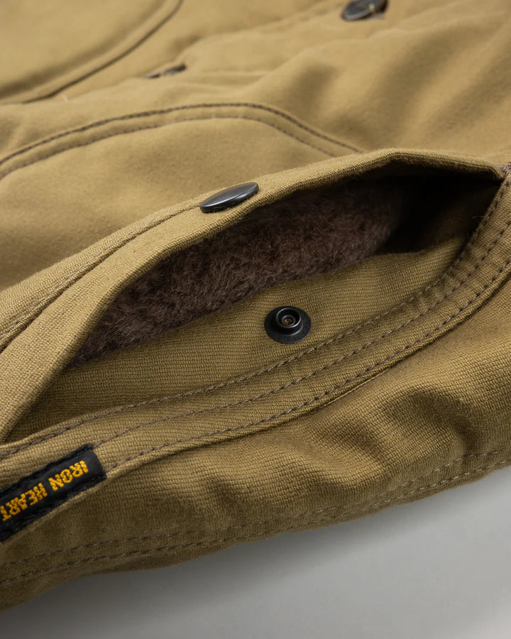 Iron Heart Whipcord N1 Deck Jacket - Khaki