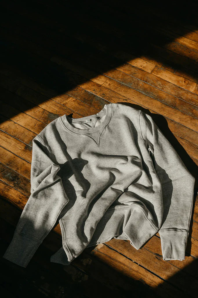 Wythe Crewneck Sweatshirt - Heather Grey