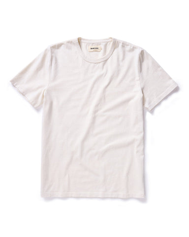 Taylor Stitch - The Organic Cotton Tee in Vintage White