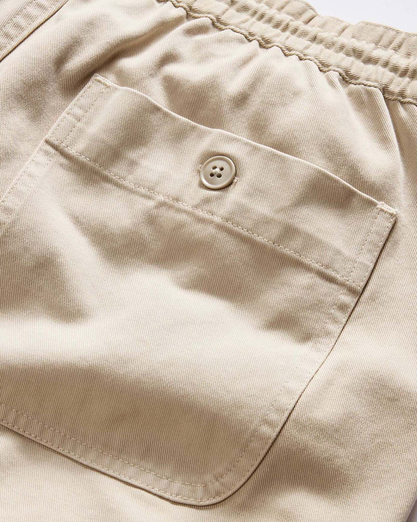 Taylor Stitch - Apres Shorts in Organic Aged Stone Foundation Twill