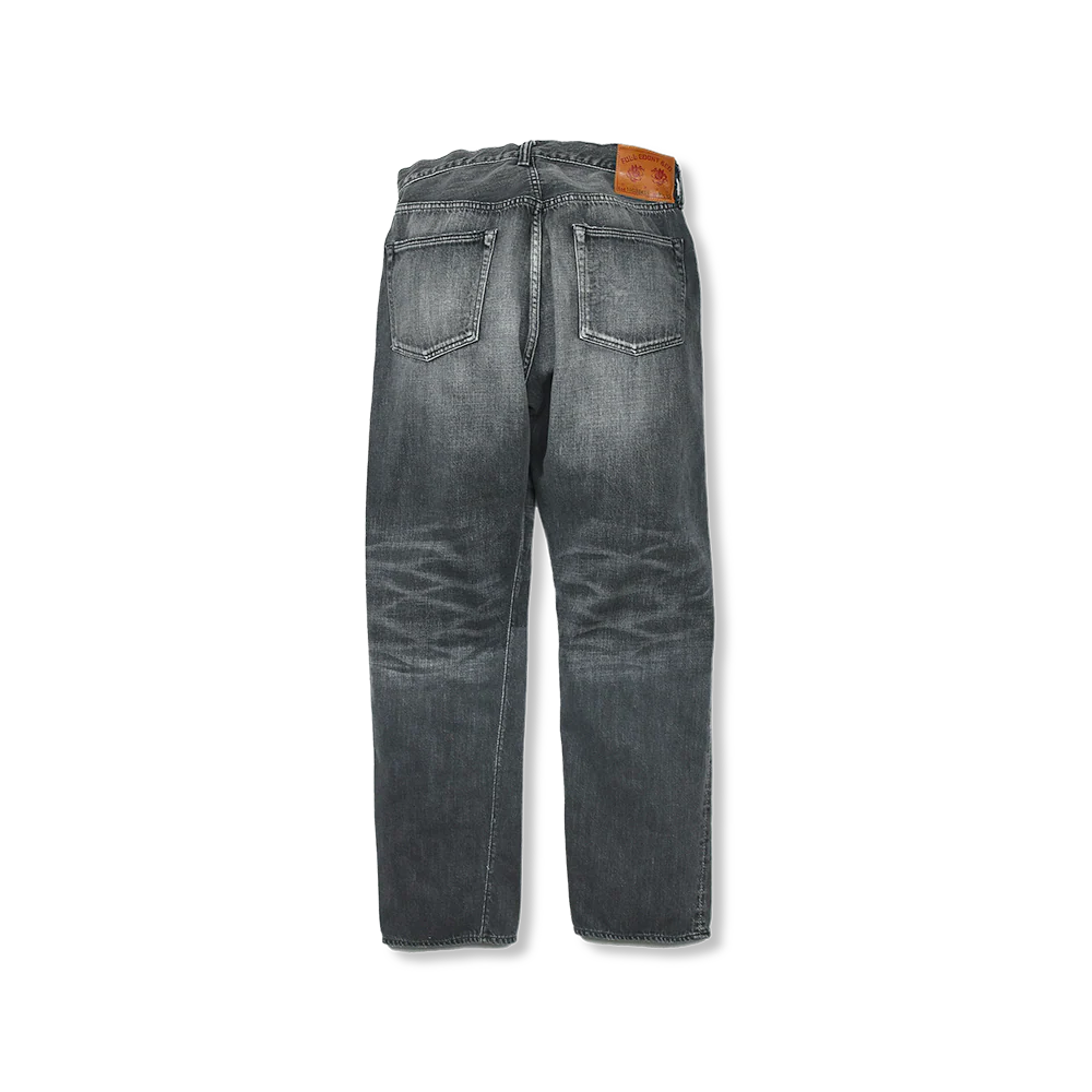 Full Count Clean Straight Denim( Super Smooth) - Black [1103BKSSHW]