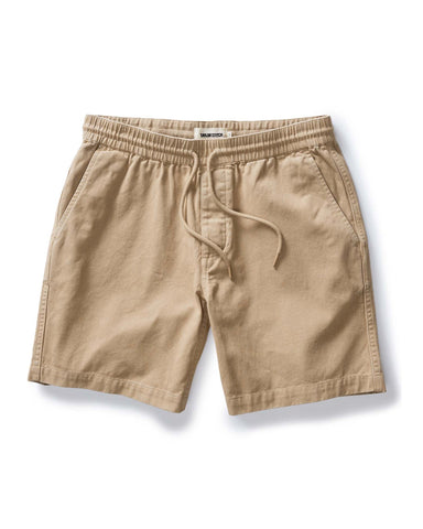 Taylor Stitch -Apres Shorts in Organic Khaki Foundation Twill