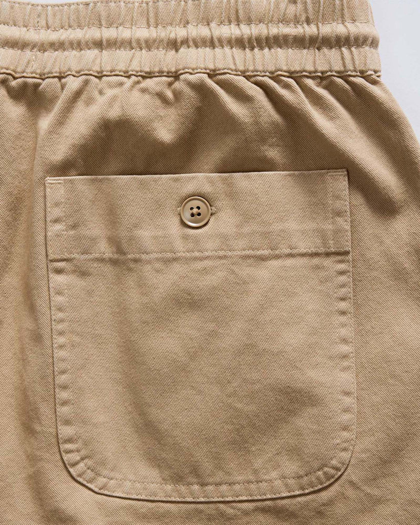 Taylor Stitch -Apres Shorts in Organic Khaki Foundation Twill