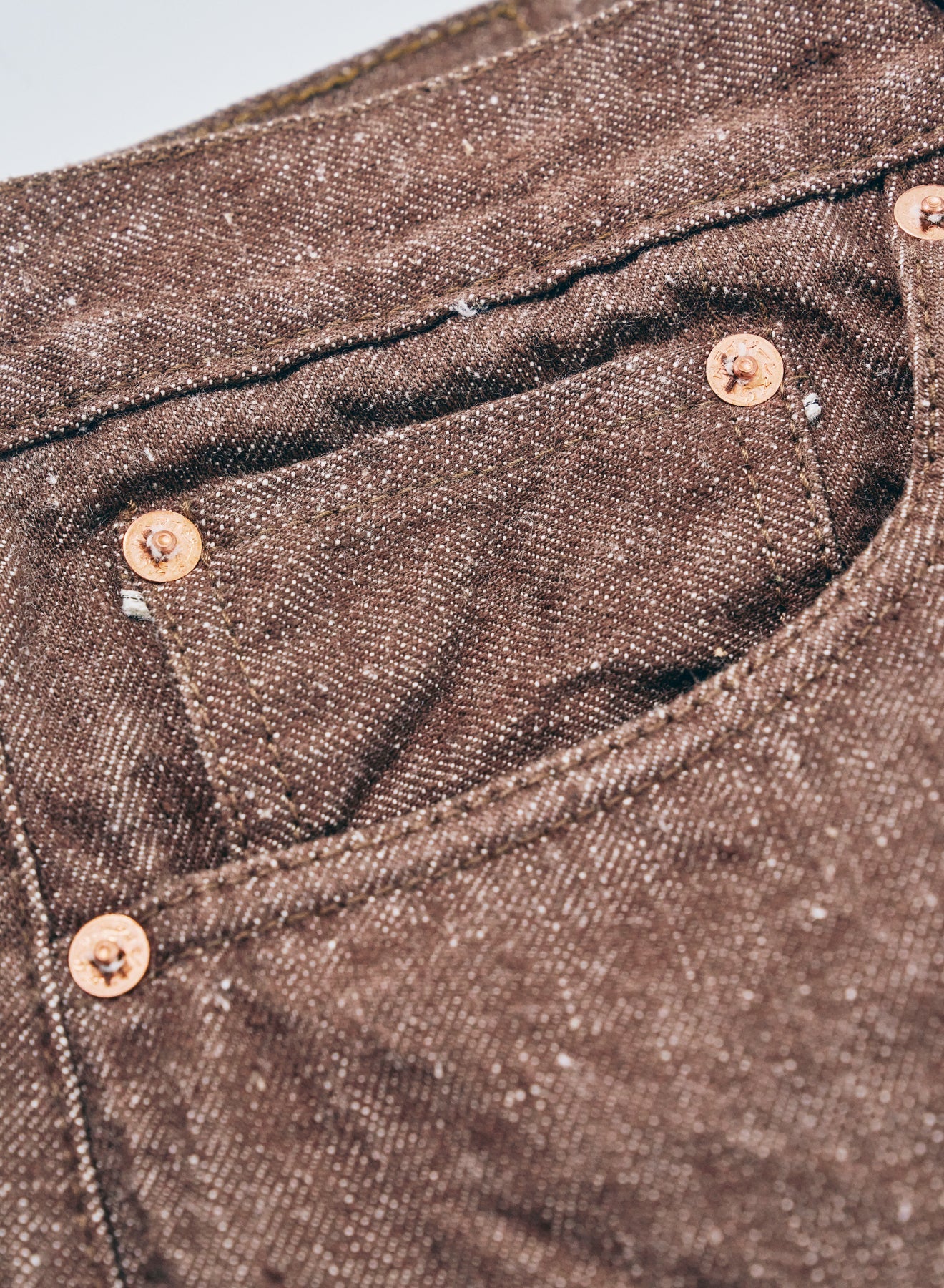Samurai 15oz Kanoko Brown Denim [S0150BRX] – Berkeley Supply