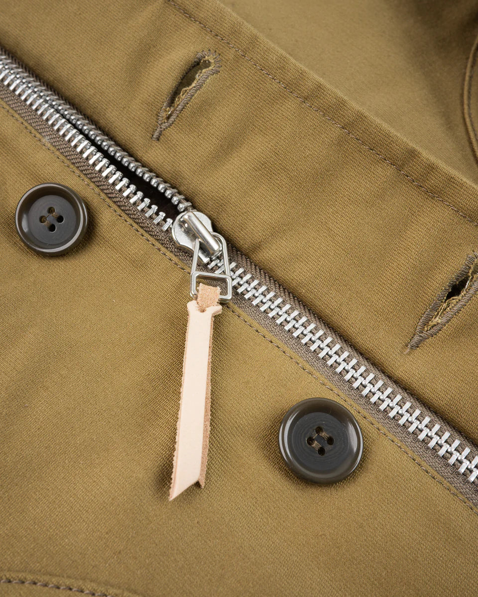 Iron Heart Whipcord N1 Deck Jacket - Khaki