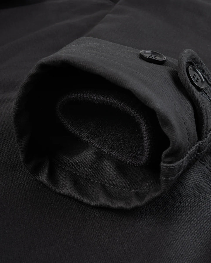 Iron Heart Oiled Whipcord N1 Deck Jacket - Black