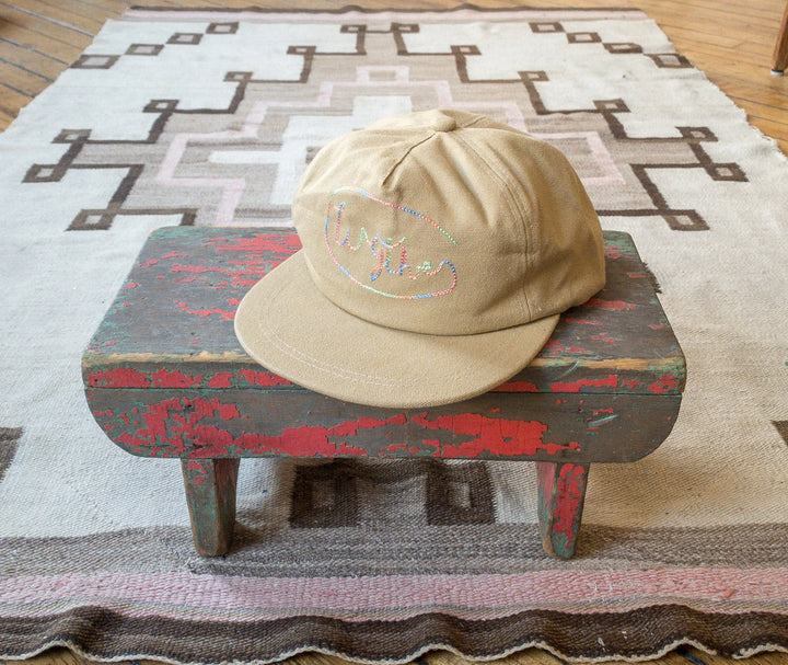 Wythe Chainstitched Canvas Ranch Hat - Khaki