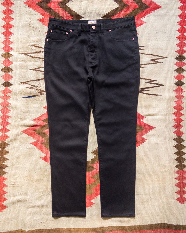 Wythe Bedford Cord Five Pocket Pants - Black