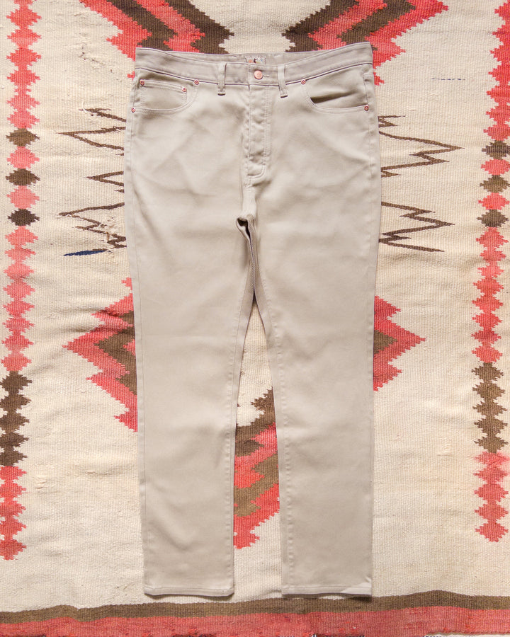Wythe Bedford Cord Five Pocket Pants - Off White