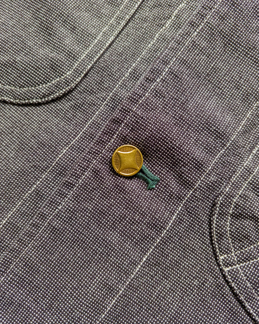 Wythe Heavyweight Pinpoint Canvas Barn Jacket - Night Sky