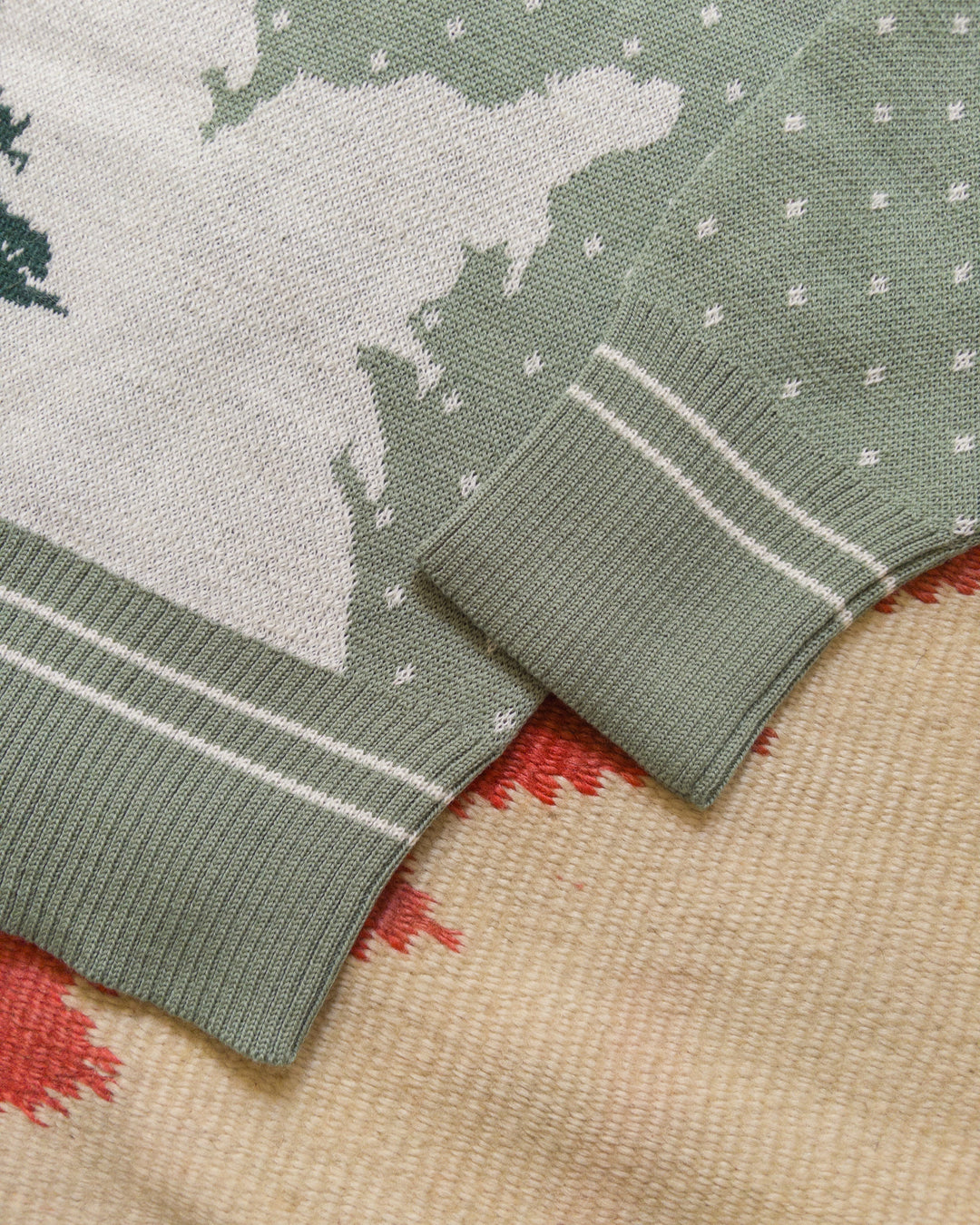 Wythe Downhill Crewneck Sweater - Sage