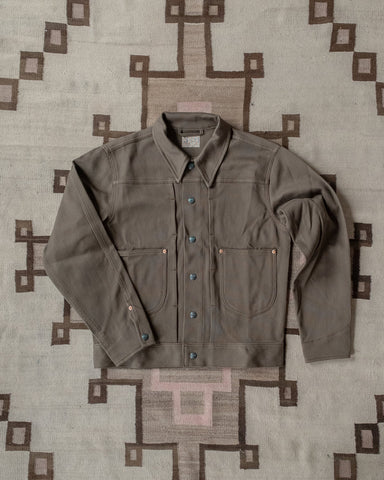 Wythe Bedford Cord Ranch Jacket - Faded Olive