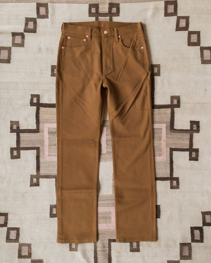 Wythe Bedford Cord Five Pocket Pant - Bay Brown