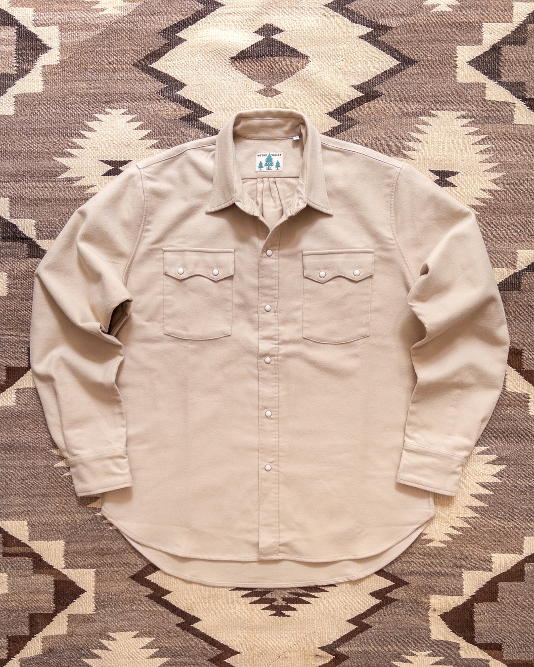 Wythe Moleskin Pearlsnap Shirt - Palomino