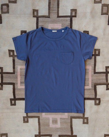 Wythe Tubular Pocket Tee Shirt - Faded Navy