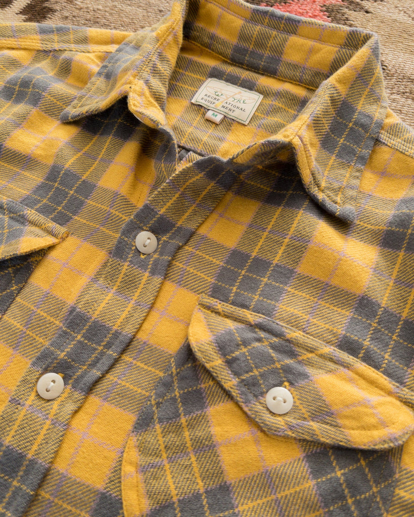 Wythe - Washed Flannel Workshirt - Daybreak