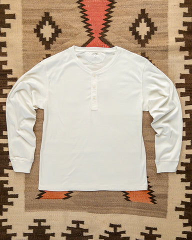 Wythe Cotton Henley - Natural