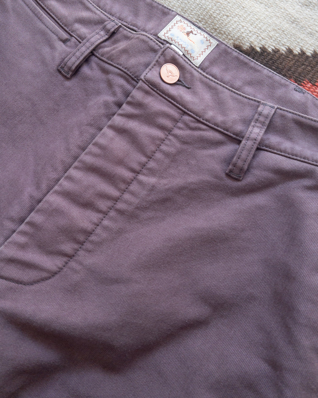 Wythe Deck Pants - Dusty Purple