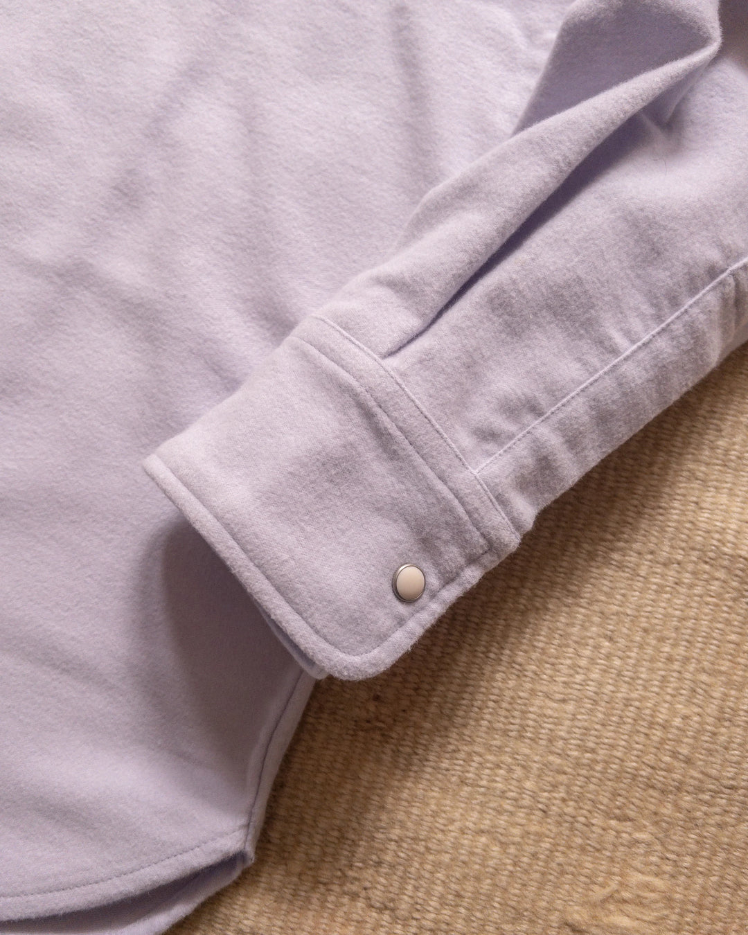 Wythe Moleskin Pearlsnap Shirt - Alpenglow