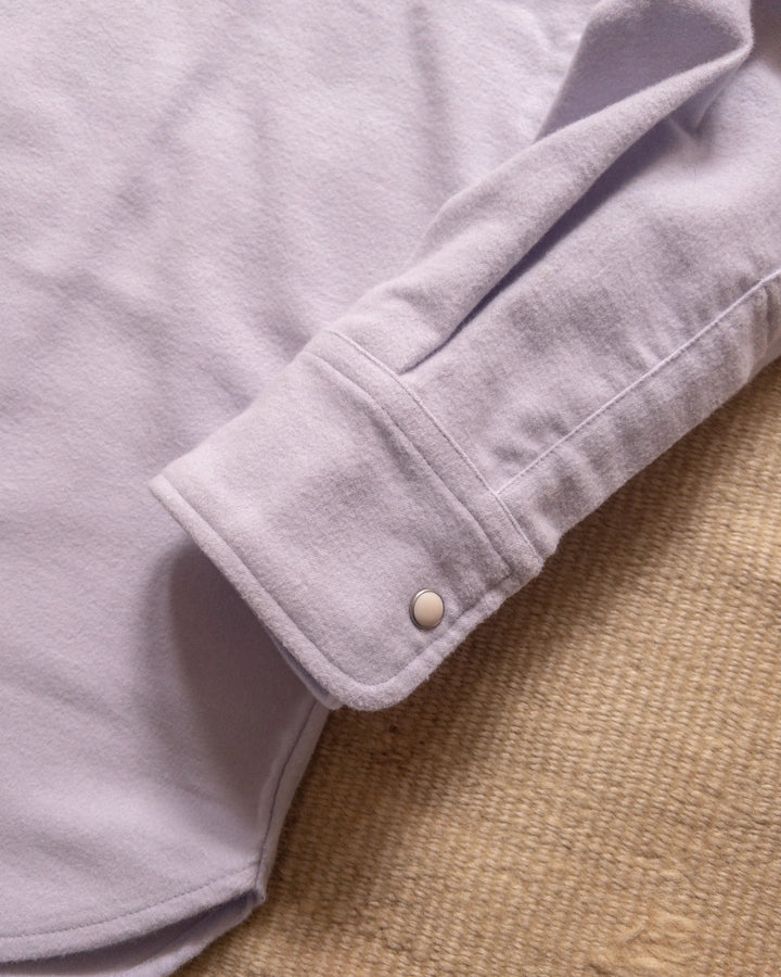 Wythe Moleskin Pearlsnap Shirt - Alpenglow