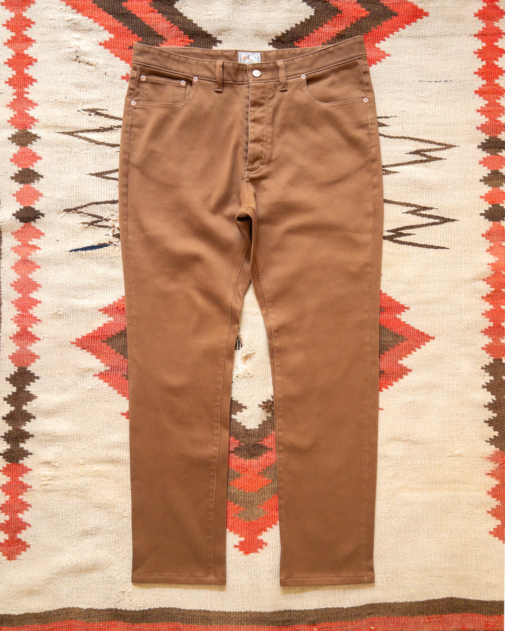 Wythe Bedford Cord Five Pocket Pants - Bay Brown