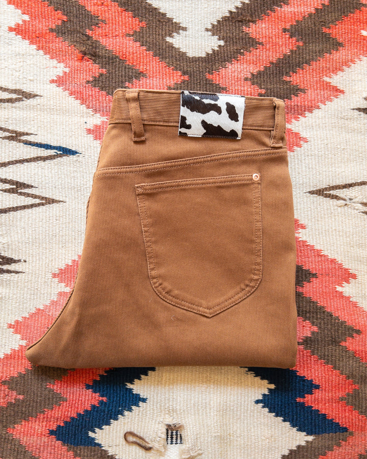 Wythe Bedford Cord Five Pocket Pants - Bay Brown
