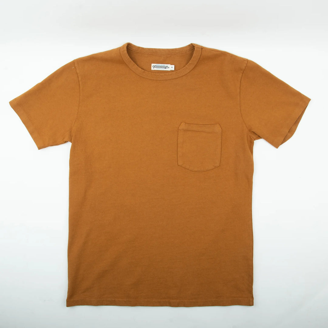 Freenote Cloth 13 Ounce Pocket T-Shirt - Tobacco