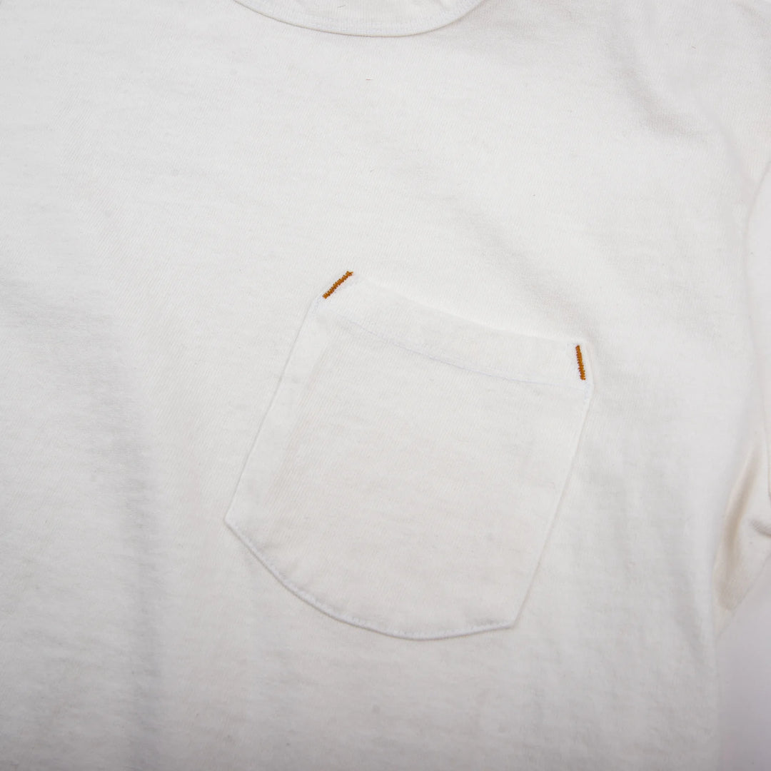 Freenote Cloth 13 Ounce Pocket T-Shirt - White