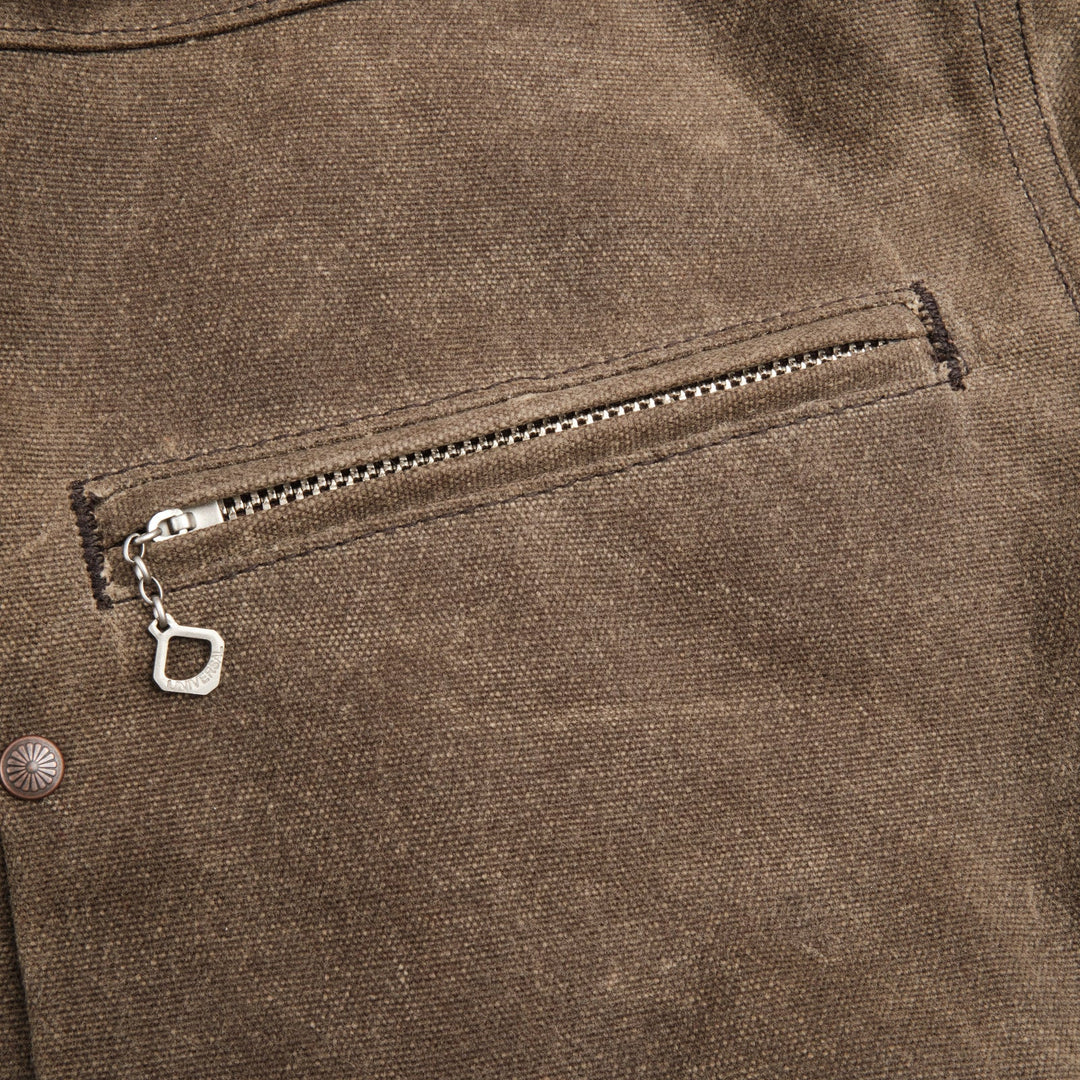 Freenote Cloth RJ-2 Waxed Canvas 20 Ounce - Tobacco