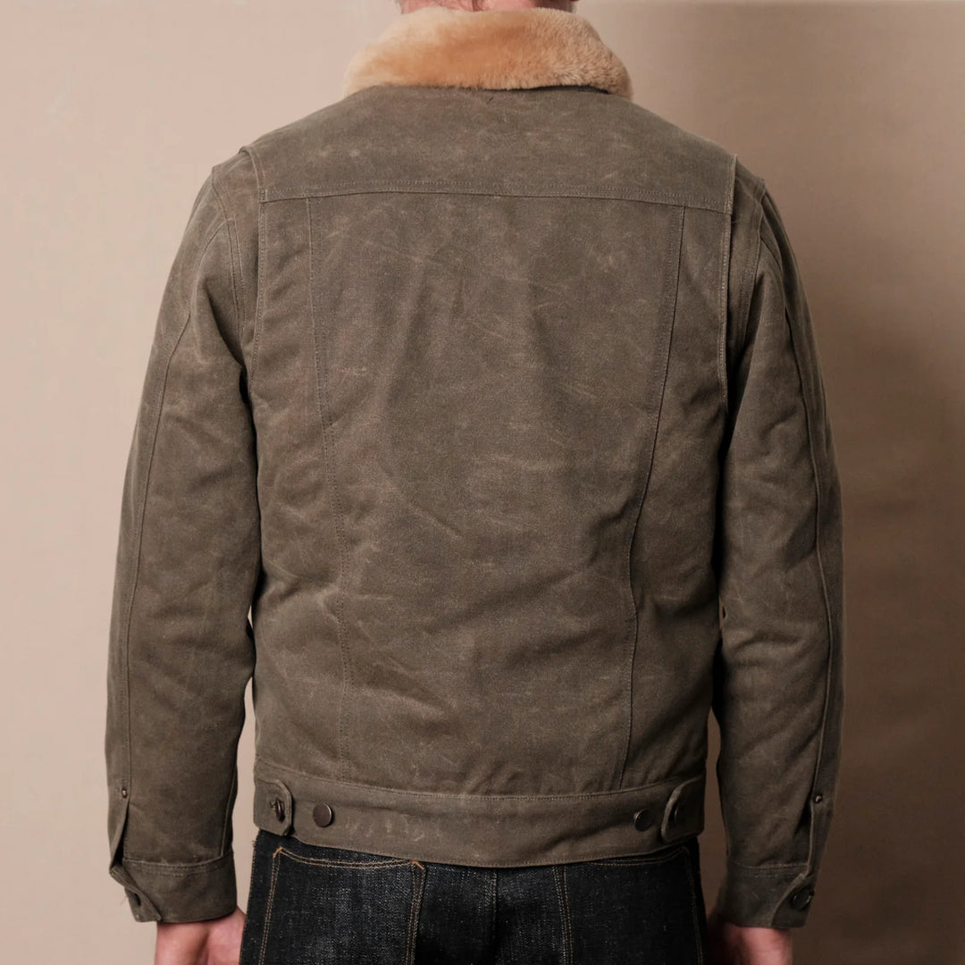 Freenote Cloth RJ-2 Waxed Canvas 20 Ounce - Tobacco