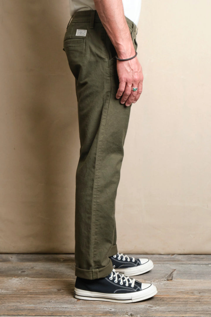 Freenote Cloth Workers Chino Slim Fit - Olive