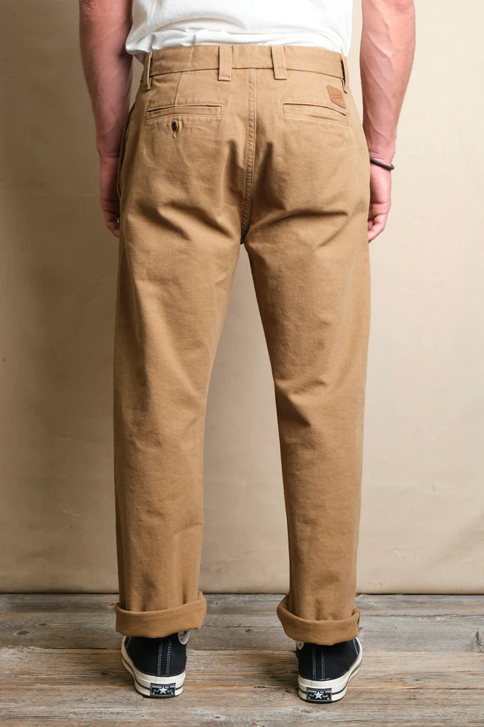 Freenote Cloth Deck Pant 14 Ounce Slub - Tan