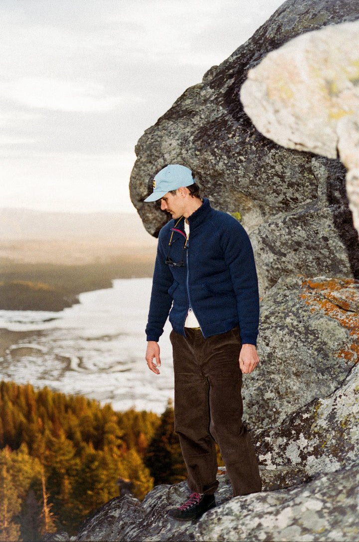 Big Rock Candy Mountaineering Truckin' Twill Hat - Blue Frost