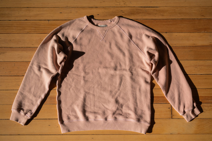 BS Basics Everyday Classic Raglan Crewneck - Blush