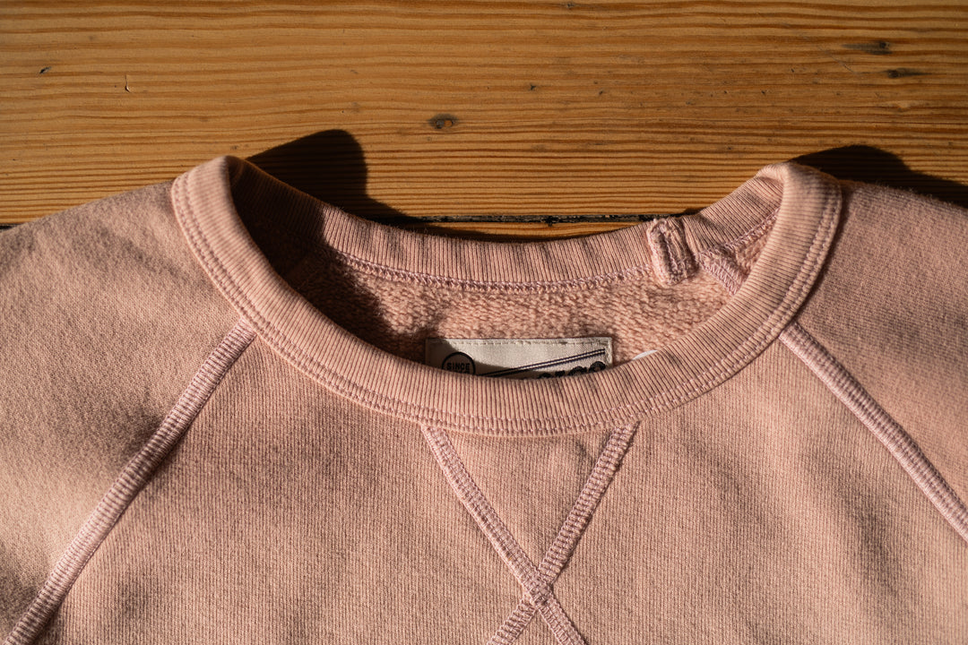 BS Basics Everyday Classic Raglan Crewneck - Blush