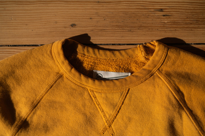 BS Basics Everyday Classic Raglan Crewneck - Sunflower