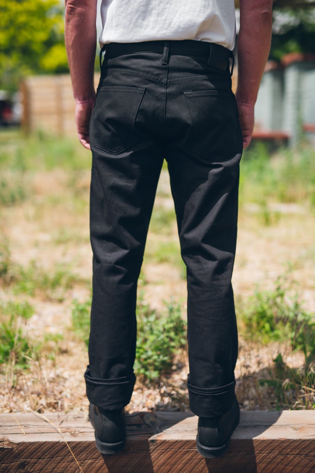 RGT x Berkeley Supply 12oz Canvas Double Knee Strider - Black