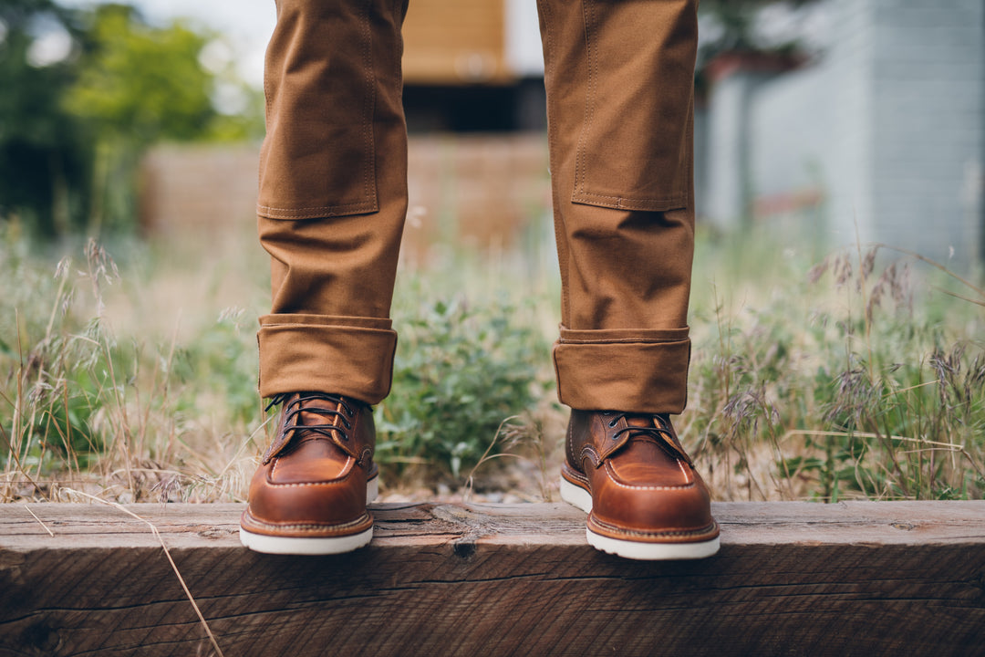 RGT x Berkeley Supply 12oz Canvas Double Knee Strider - Camel