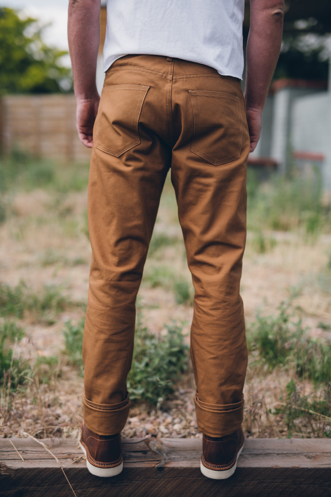 RGT x Berkeley Supply 12oz Canvas Double Knee Strider - Camel